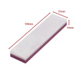 Barber razor and knives sharpening / polishing stone, granulation 3000 - 10000, red - white, big size